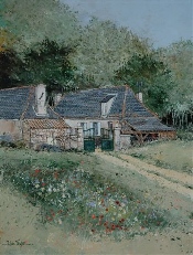 Le bel été en Périgord - 61 x 46 cm